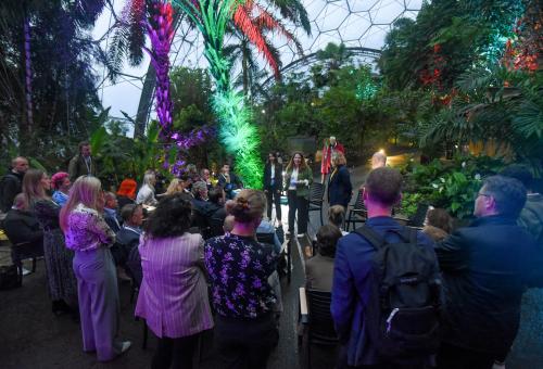 Conference talk in Rainforest Biome